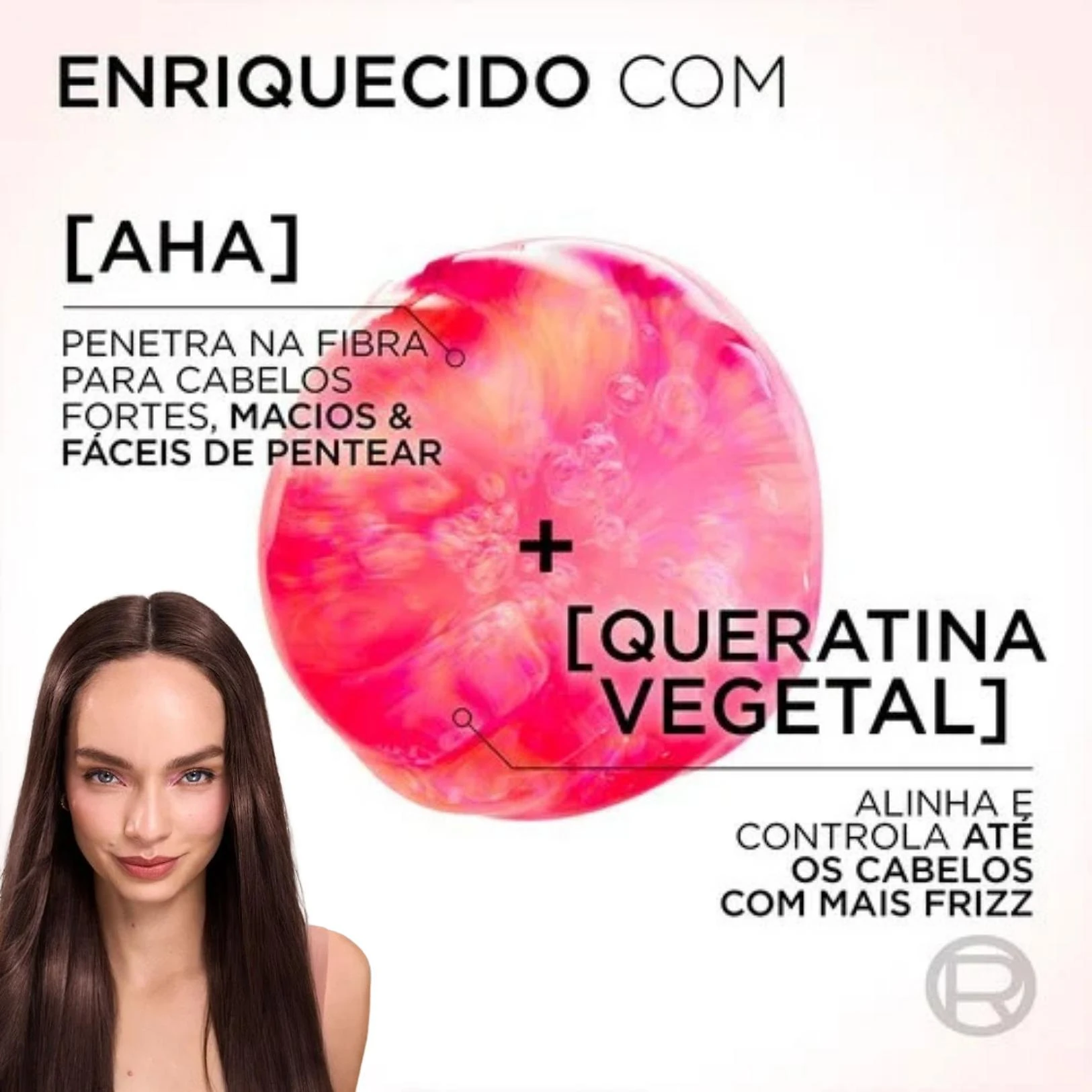 Miniatura Kit Novo Liso Dos Sonhos Elseve Creme Pentear Extermina Friz
