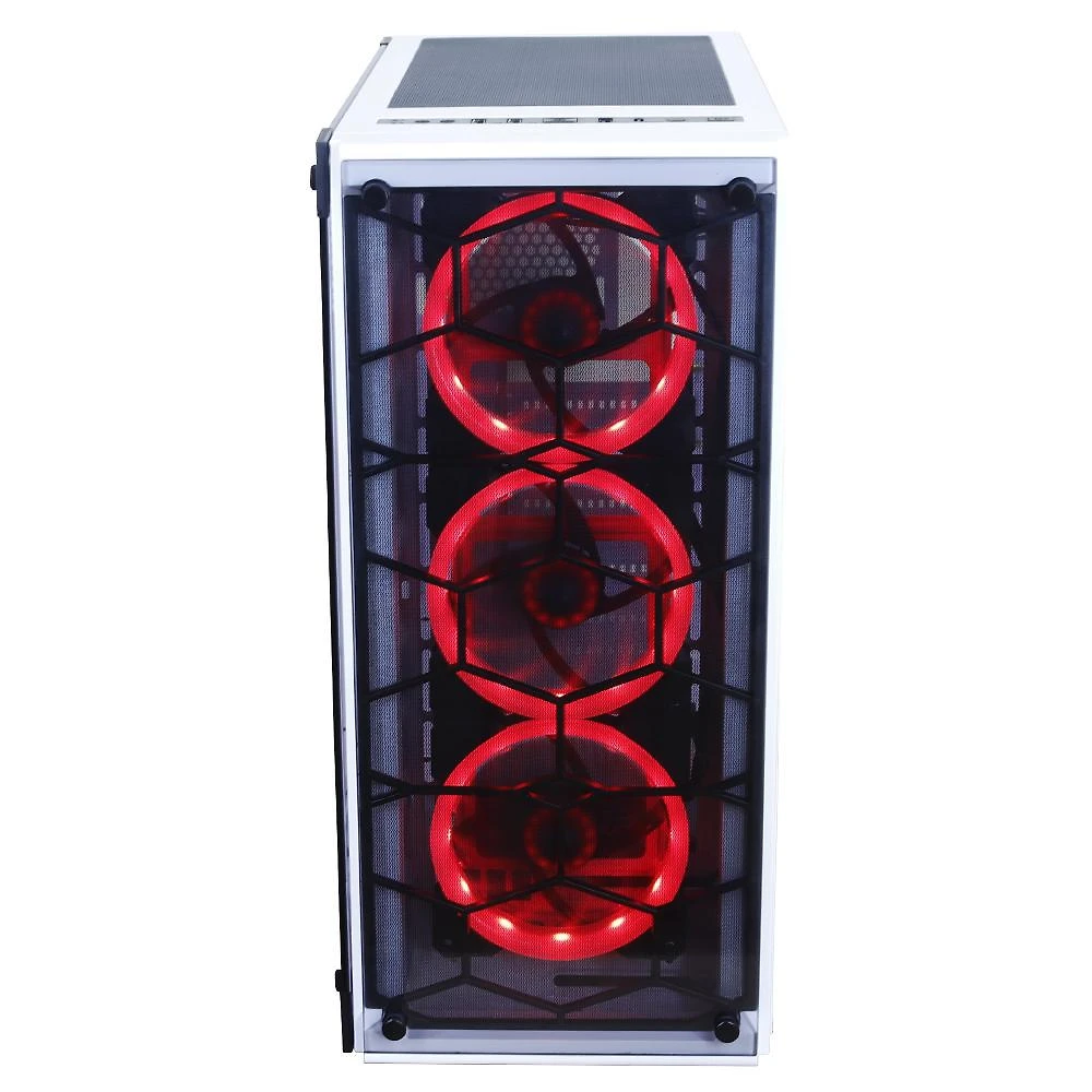 Gabinete Gamer Redragon Wheeljack Branco Vidro S/Fan Gc-606W