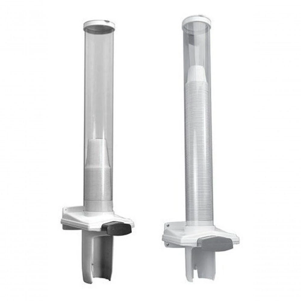 Suporte Dispenser Porta Copo Descartável Dispenser Unicopo Água e Café Plástico ABS e PVC Semi