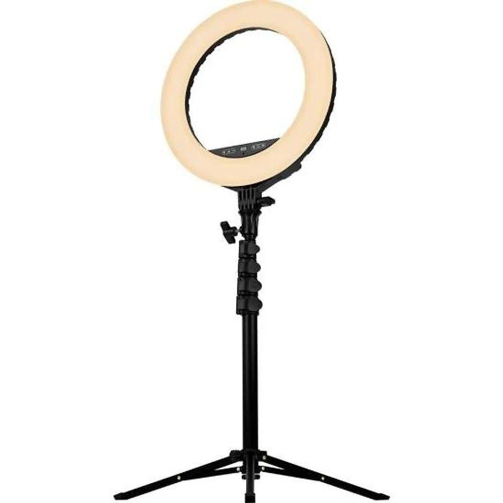 Ring Light Streamplify Light 14 com Iluminação de Nível de Estúdio, 10 Níveis de Brilho Preto