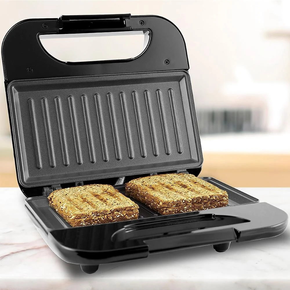 Sanduicheira toast bgr01p britânia preta com revestimento antiaderente 220v