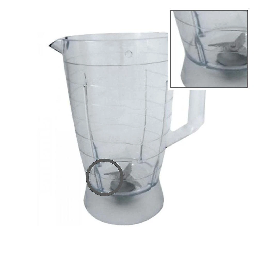 Copo para Mixer RI7630-RI7632-RI7636 com Alça Transparente para Processador Philips Walita CX - 6