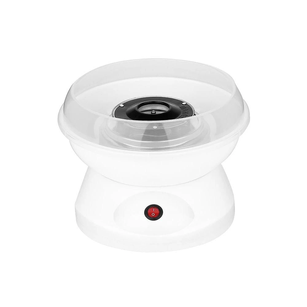 Máquina De Algodão Doce Elétrica Portátil Mini 110V | Ideal Para Festas Infantis - Branco