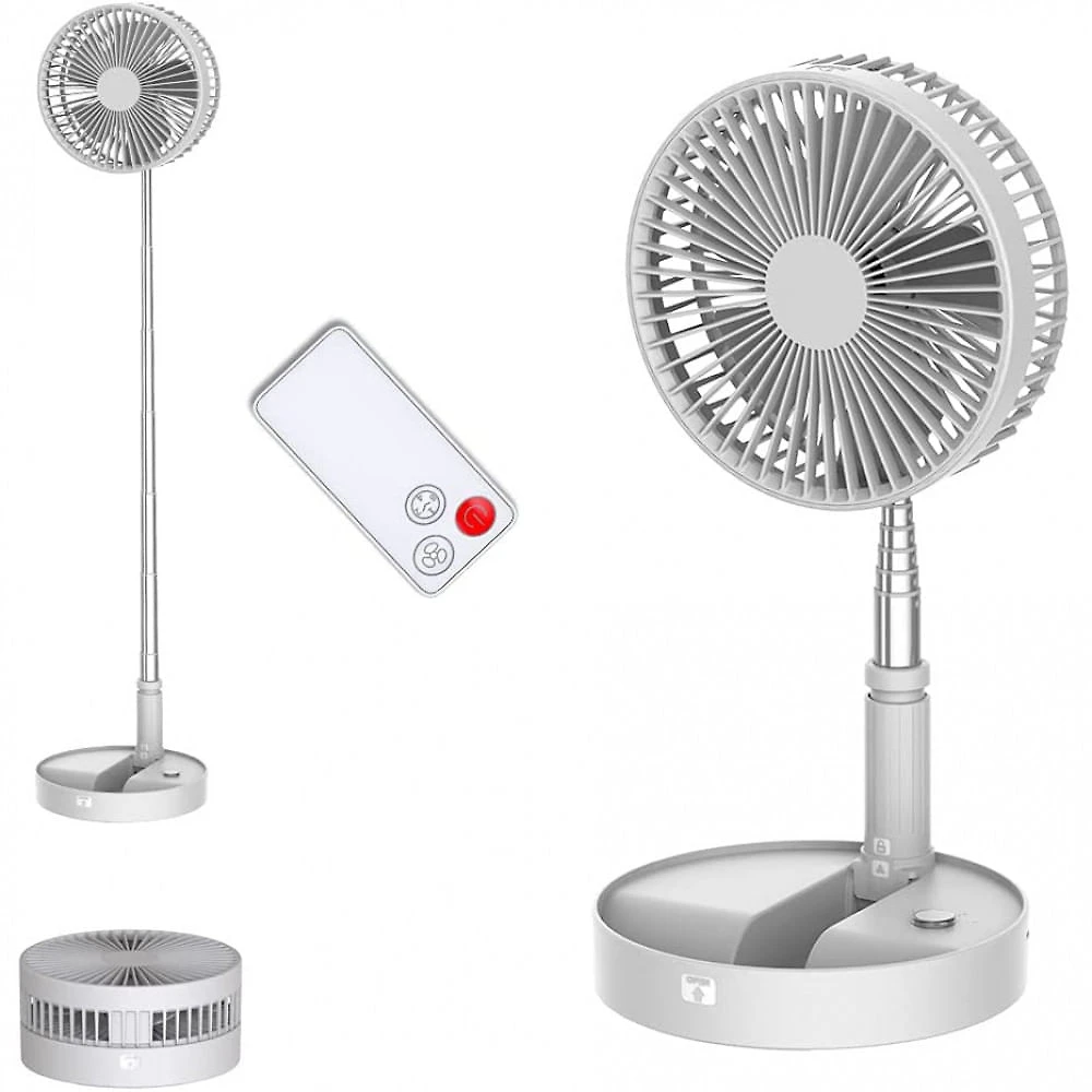 Unitedtime Ventilador de Mesa com 4 Velocidades e Controle