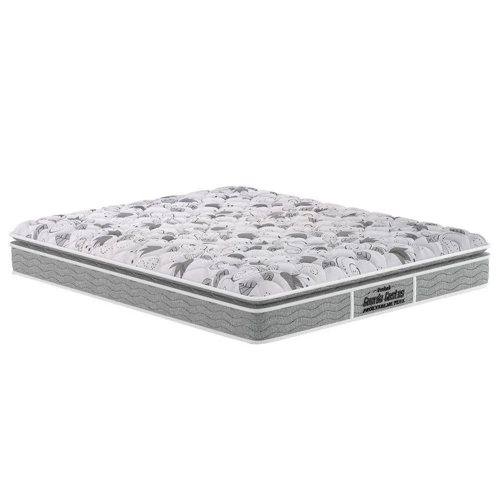 Colchão Casal Espuma D45 Pillow Top Próextreme Plus 138x188CM Cinza Probel