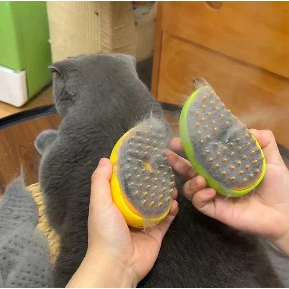 Escova Elétrica para Pets OEM Pet Brush 3 em 1 para Cães e Gatos em ABS e Silicone 1 Unidade