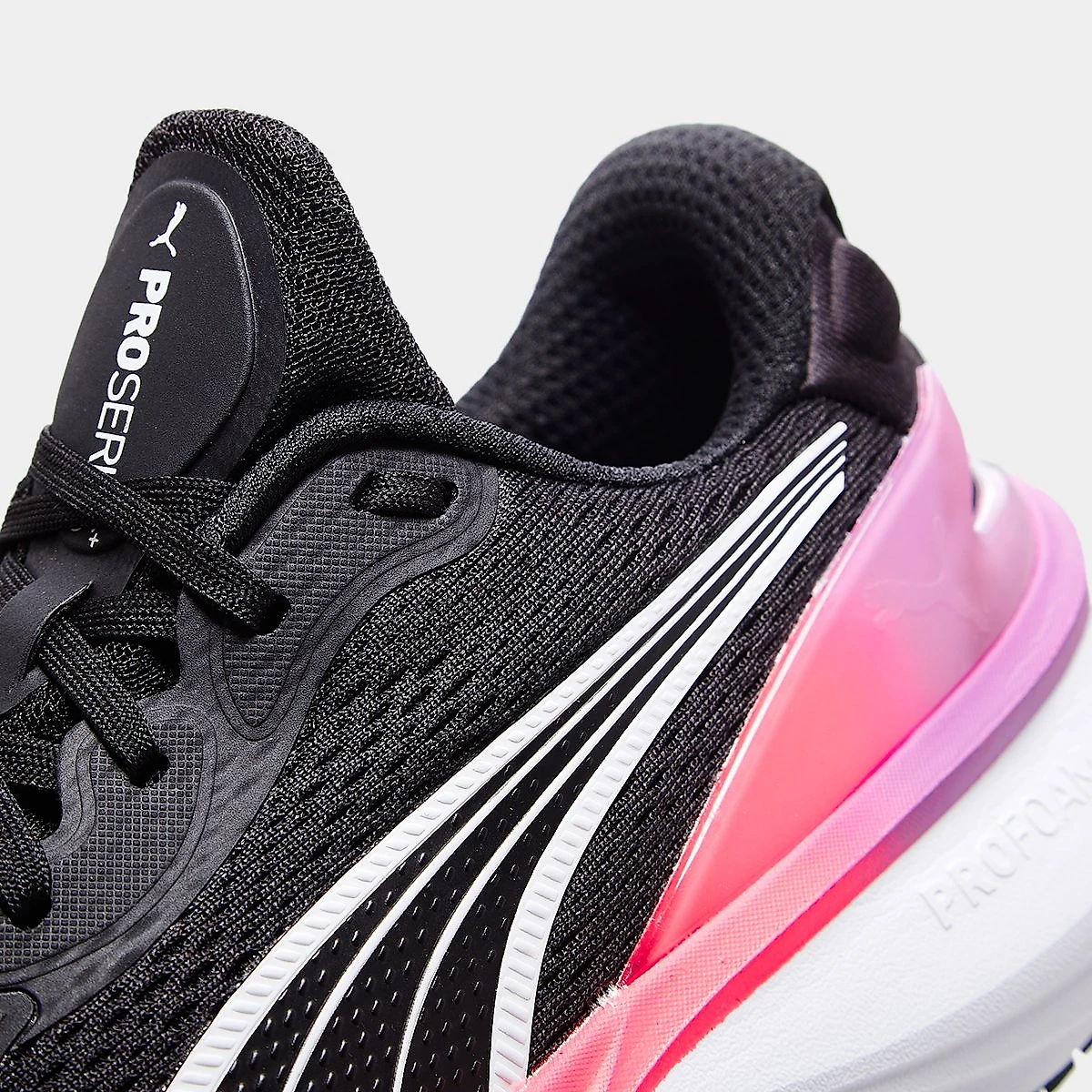 Tênis Puma Scend Pro 2 Preto+Rosa - 34