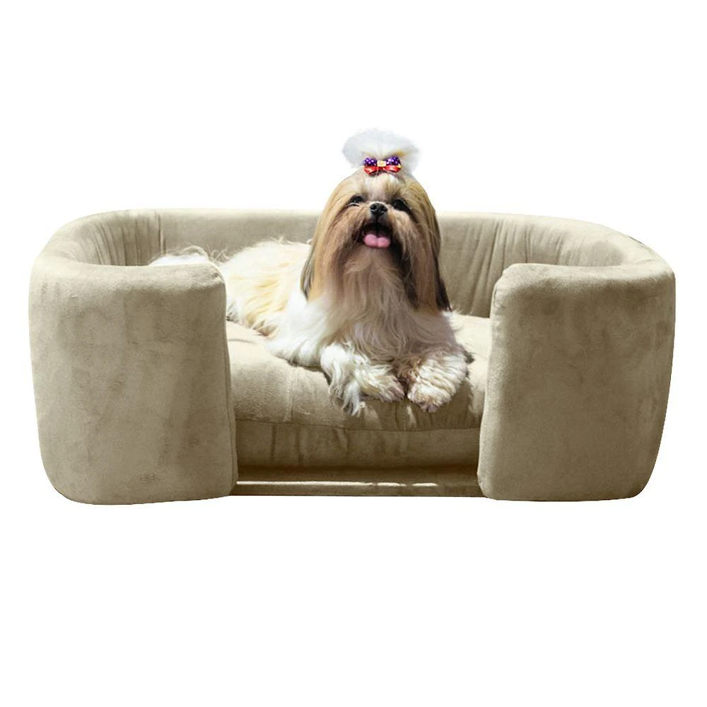 Cama Pet Poltrona Hannah Luxo Capuccino