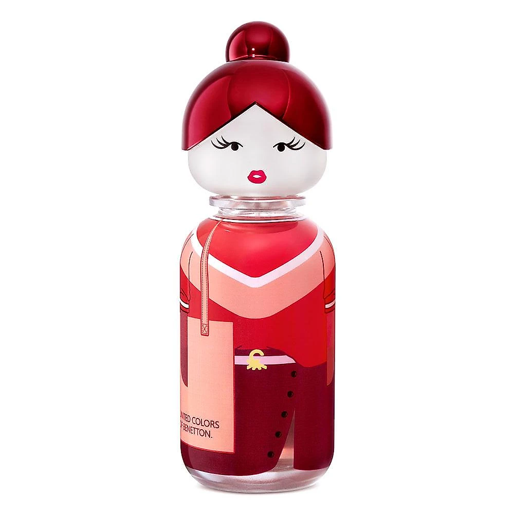 Red rose sisterland united colors of benetton - perfume feminino - edt 80ml