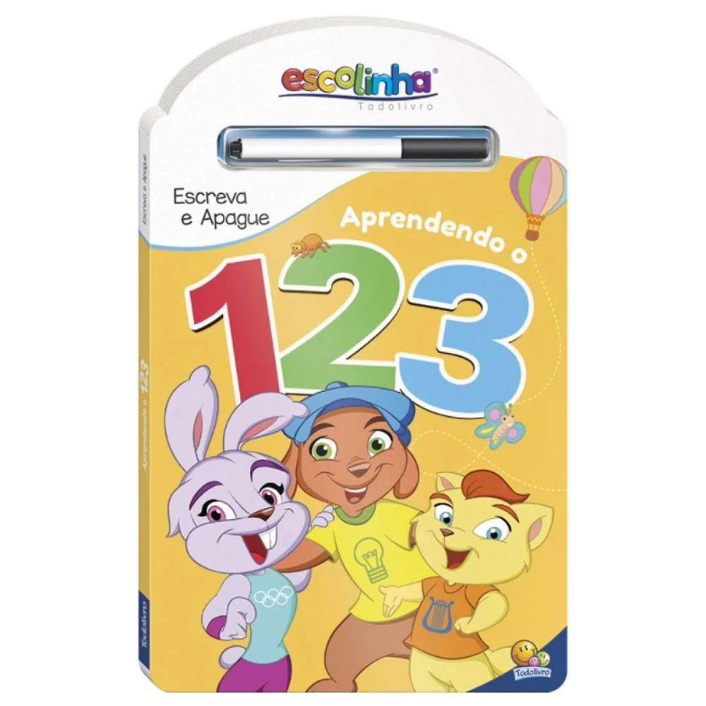 Escreva e Apague: Aprendendo o 123 ( BELLI STUDIO )