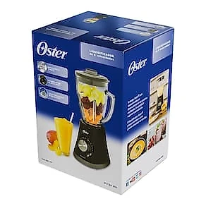 Liquidificador Oster Super Chef Preto com Copo de Vidro 750W e 8 Velocidades 110V