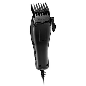 Máquina de Cortar Cabelo Philco PCR04 18W 4 Pentes Cerâmica Preto e Cromado 110V