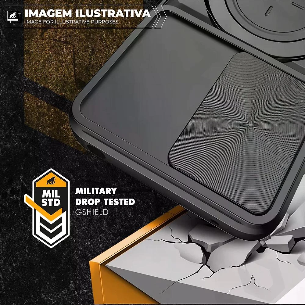 Miniatura Capa para Motorola Moto Edge 60 Fusion 5G - Discovery - Gshield