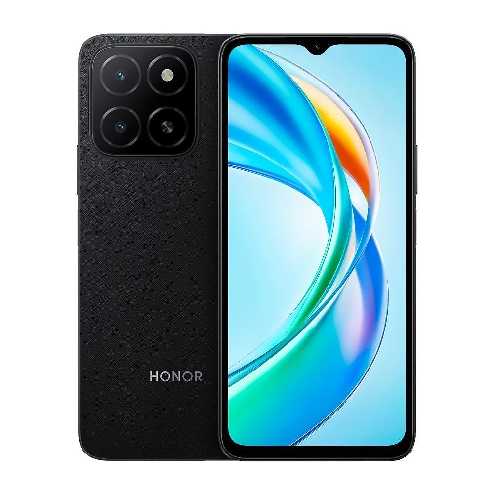 Smartphone Honor X5b Plus 8GB RAM Turbo (4+4GB) + 256GB - Preto