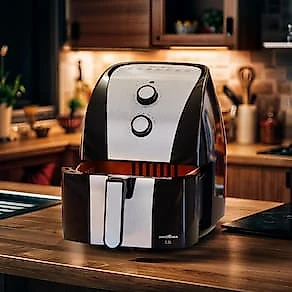 Fritadeira Elétrica Britânia BFR51 Gold 5,5L 1500W Air Flow Preta 110V