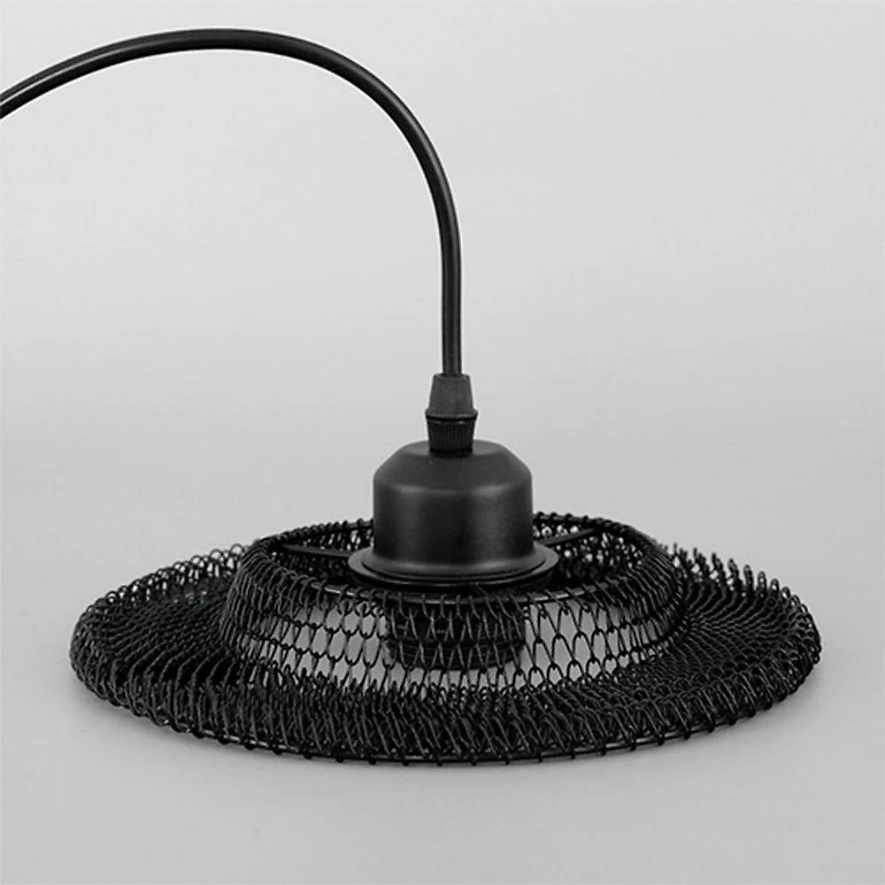 Lustre Cupula Abajur Pendente Aramado Metal Decoraçao