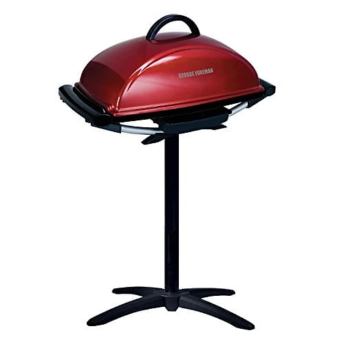 Churrasqueira de Metal Grill George Foreman GFO201R Vermelho 110V