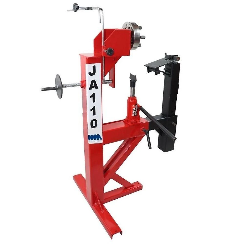 Desempenador Automotivo JA110 Vermelho com 2 Flanges para Recuperar Liga Leve