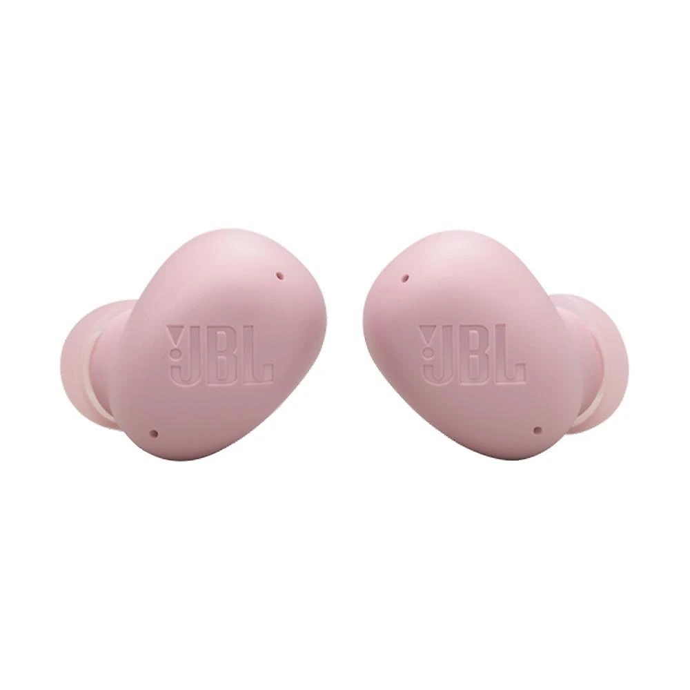 Fone de Ouvido JBL Wave Buds 2, Cancelamento de Ruído,  Bateria Até 40 Horas, Bluetooth 5.3, Conexão Multipontos, IP54, Rosa - JBLWBUDS2PIK