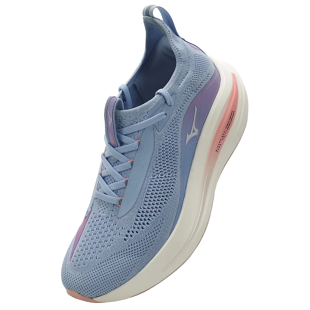 Tênis de Corrida Mizuno Neo Aura Knit Feminino Azul - 34