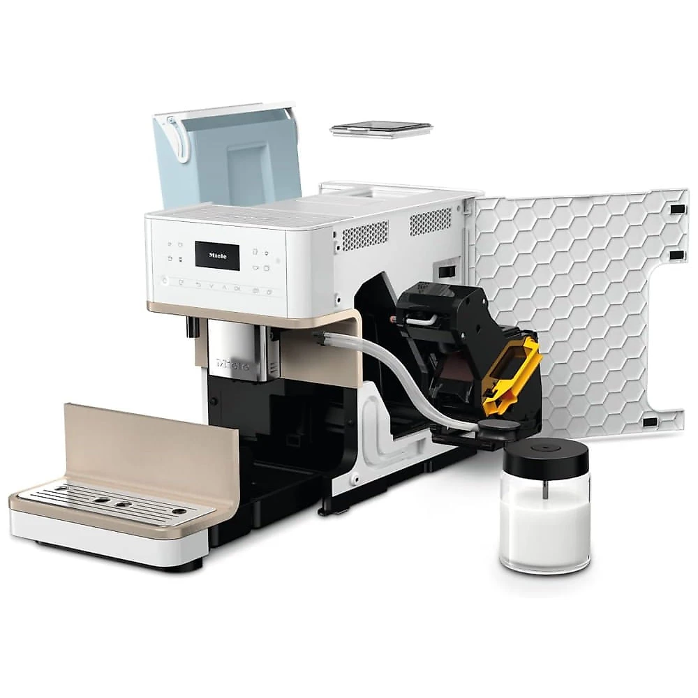 Máquina de Café Automática 1,8L com OneTouch, Sistema Aromático, 8 Perfis Individuais e Wi-fi, 110V, Miele CM6360, Bra...