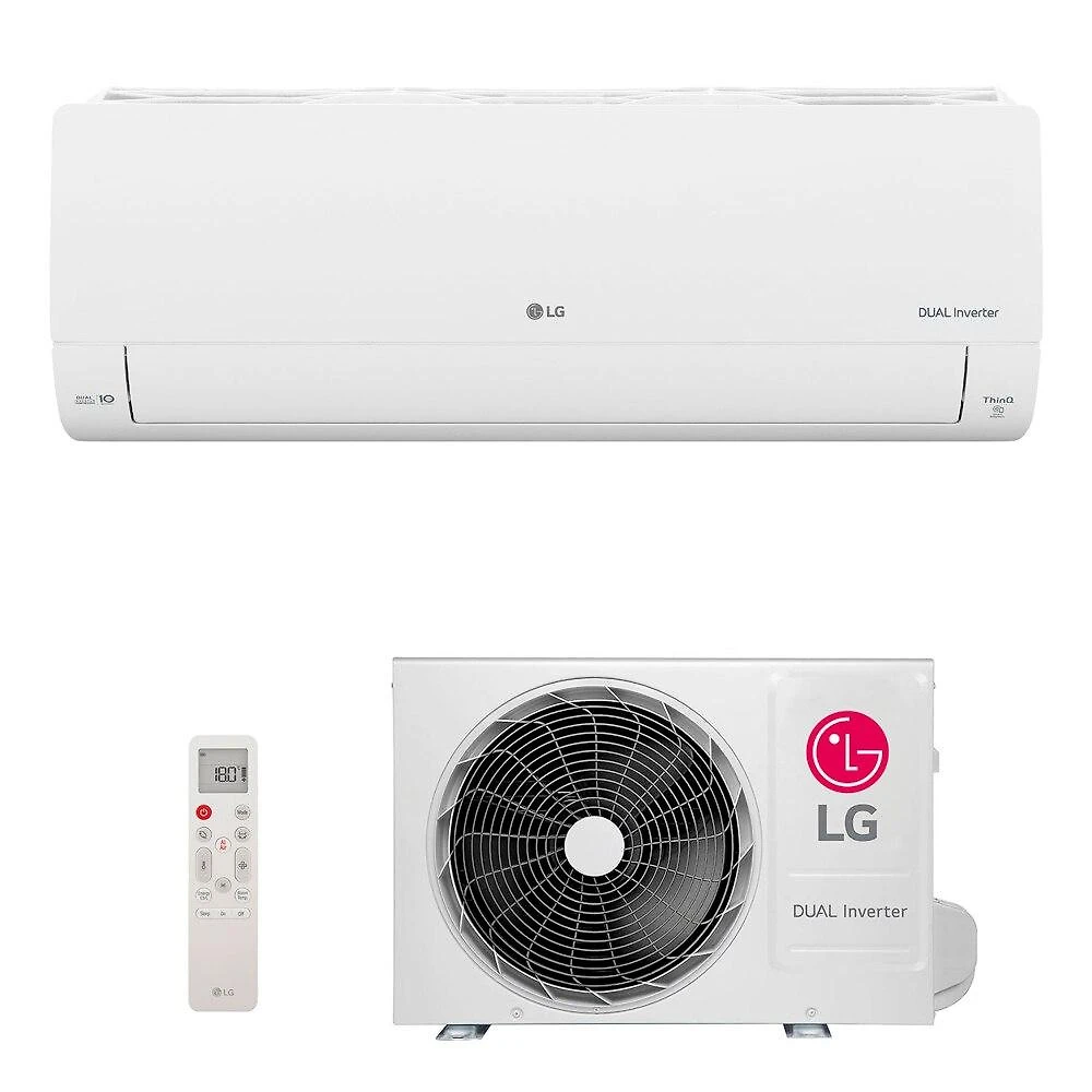 Ar-Condicionado Split Inverter 18000 BTUs LG +AI Dual Inverter Voice Só Frio S3-Q18KL31C 220V