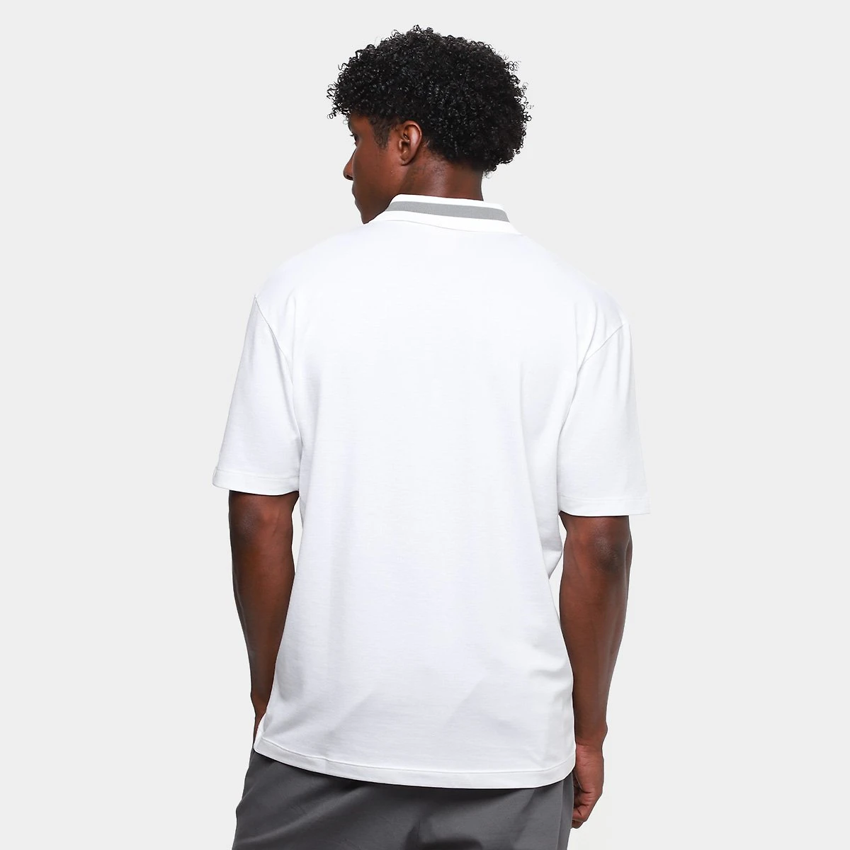 Miniatura Camisa Polo Hugo Boss X Red Bull Casual Masculina Branco - G