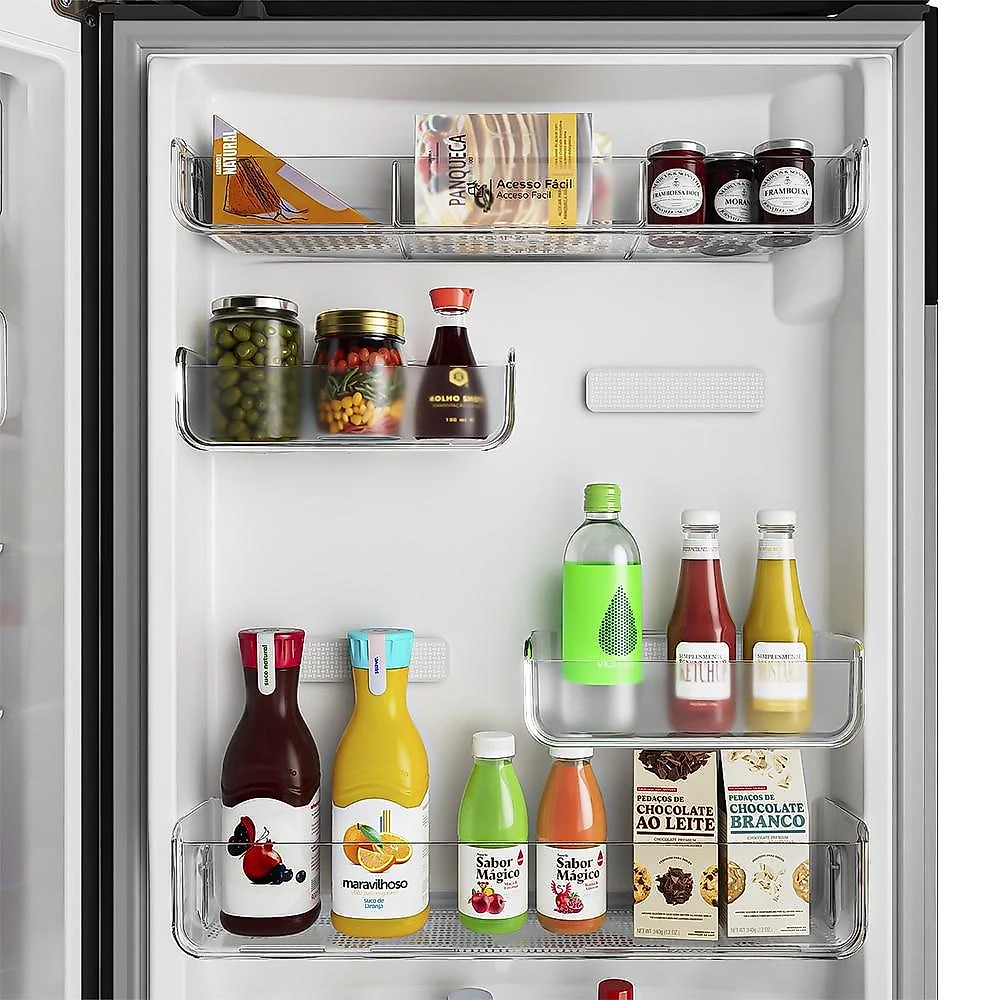 Geladeira Consul Frost Free Duplex Inverter CRM53MK, 455 Litros, Inox - 220 Volts