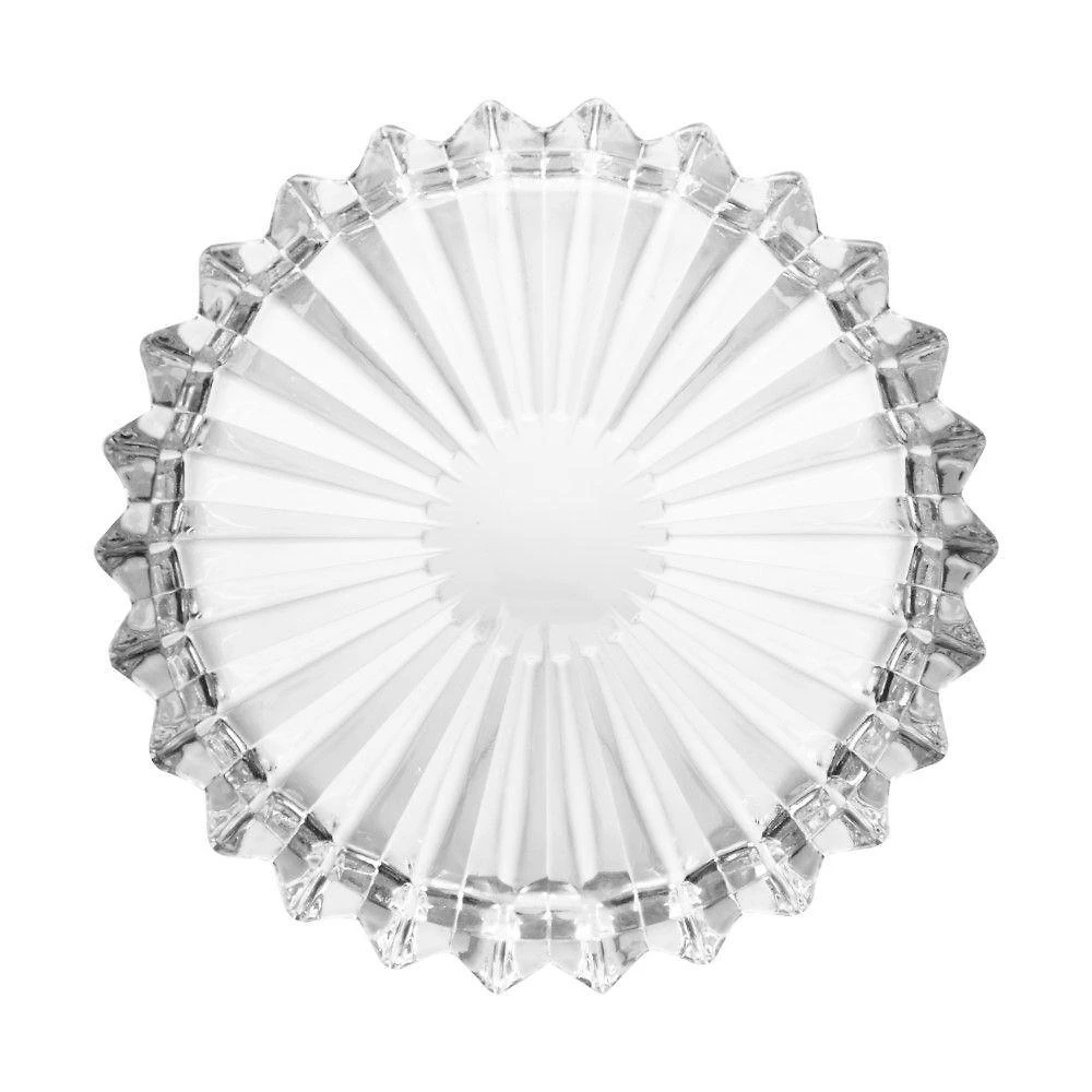 Prato Para Petisco De Cristal Decorativo Geneva Wolff 14cm