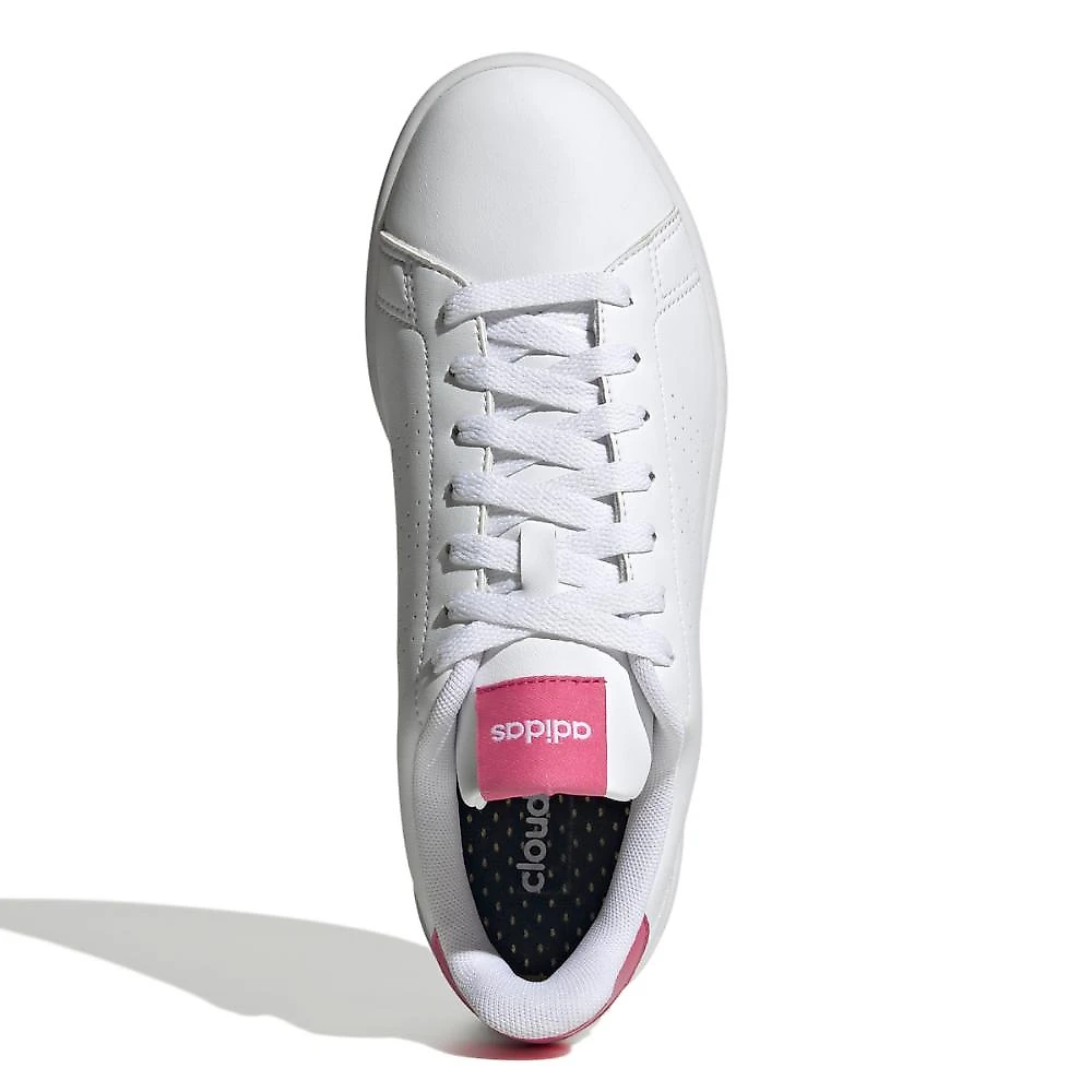 Tênis Adidas Advantage Base Feminino BRANCO/ROSA - 34