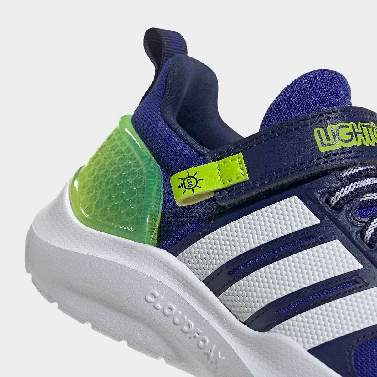 Tênis Infantil Adidas Lightorama Azul+Verde - 26