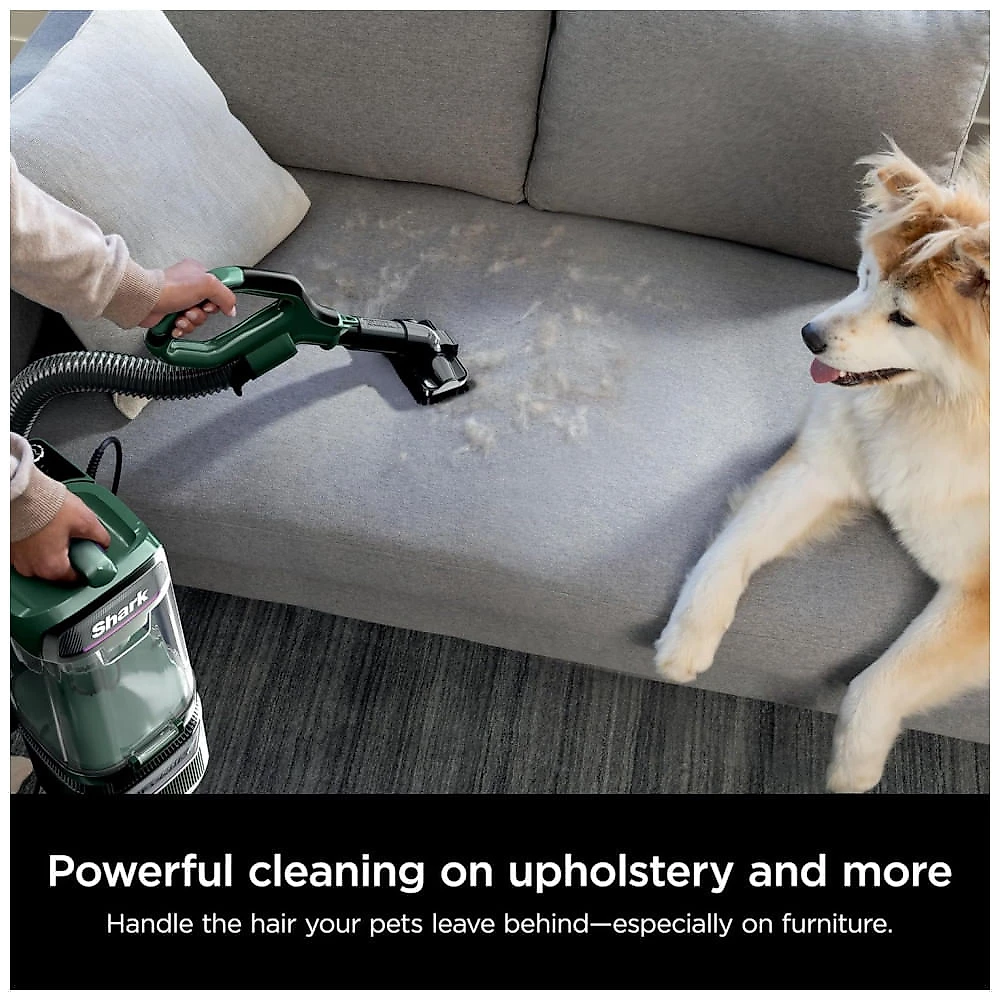 Aspirador Vertical Shark Detect Pro Lift-Away ADV LA802 Verde DuoClean Detect HEPA Sucção Poderosa 110V