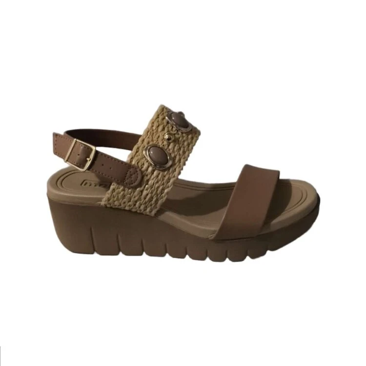 Sandalia Moleca Feminino - Natural - NATURAL