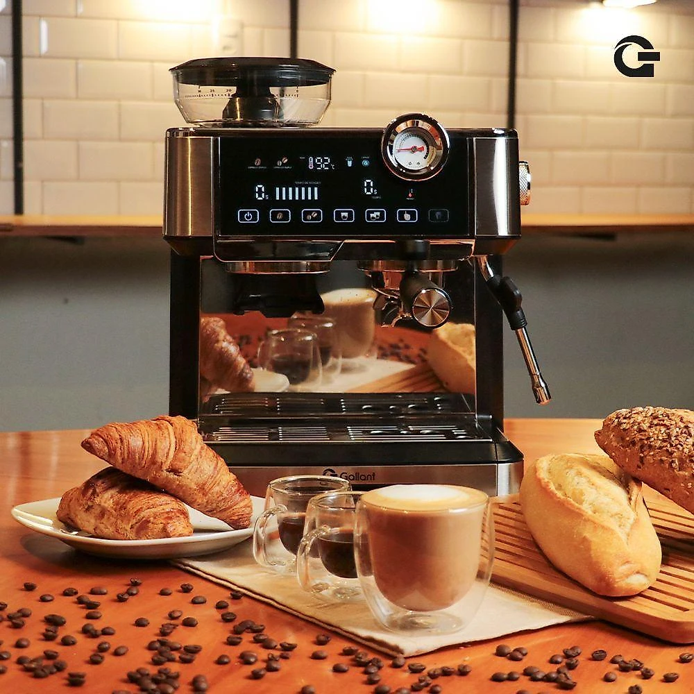 Cafeteira espresso gallant digital due nero 20 bar gcf320 127v