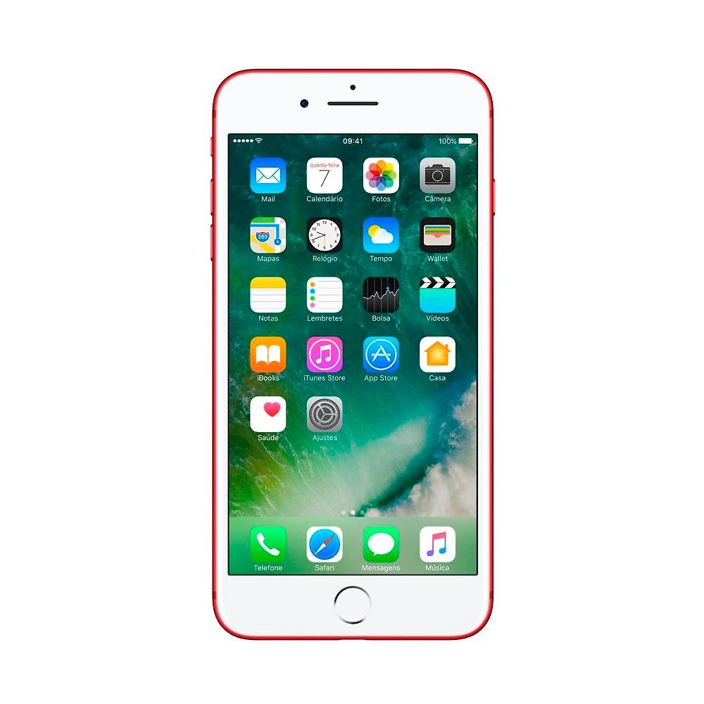 Usado: iPhone 7 Plus 128GB Vermelho Bom - Trocafone