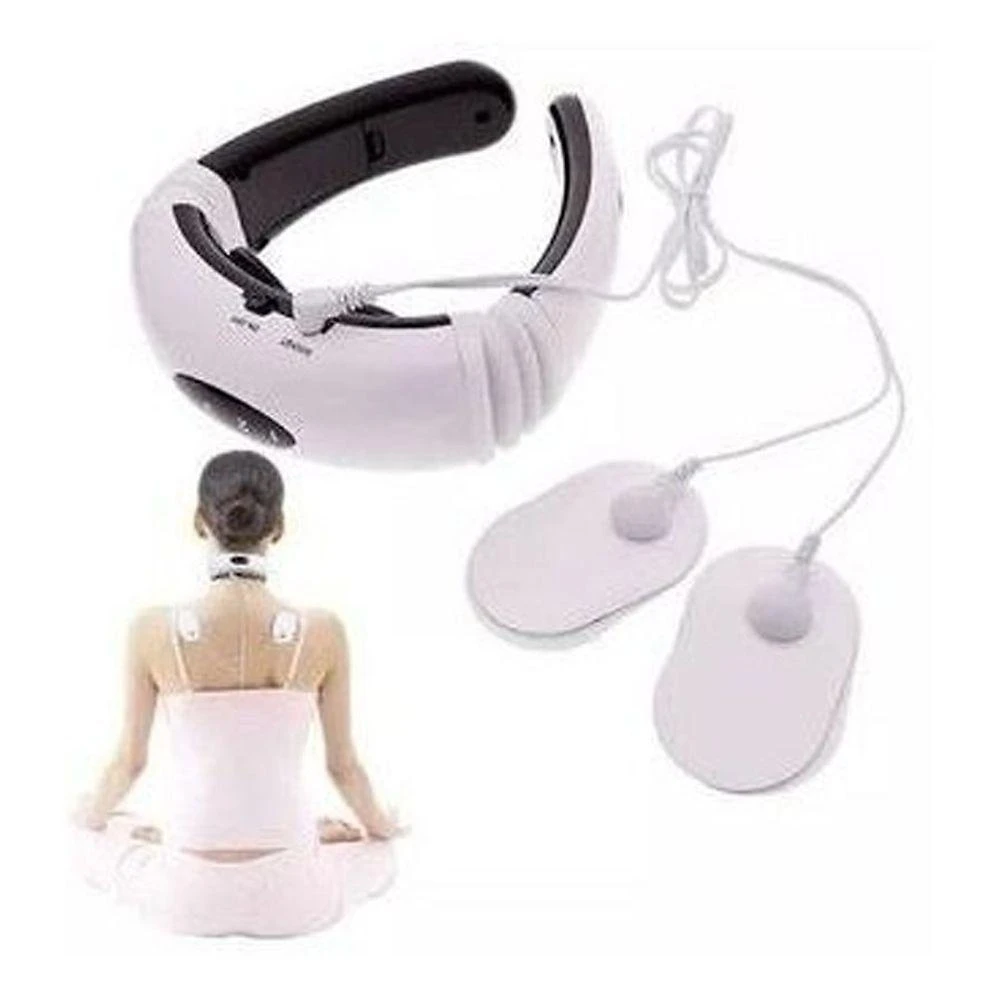 Massageador Eletrico Terapia Vertebra Cervical Do Pescoço - Beleza