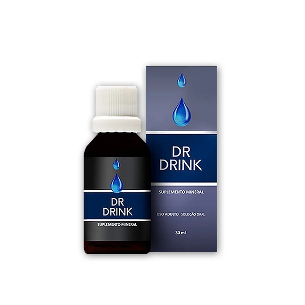 Miniatura Dr Drink Anti Alcoolismo Inibidor de Vontade de Beber