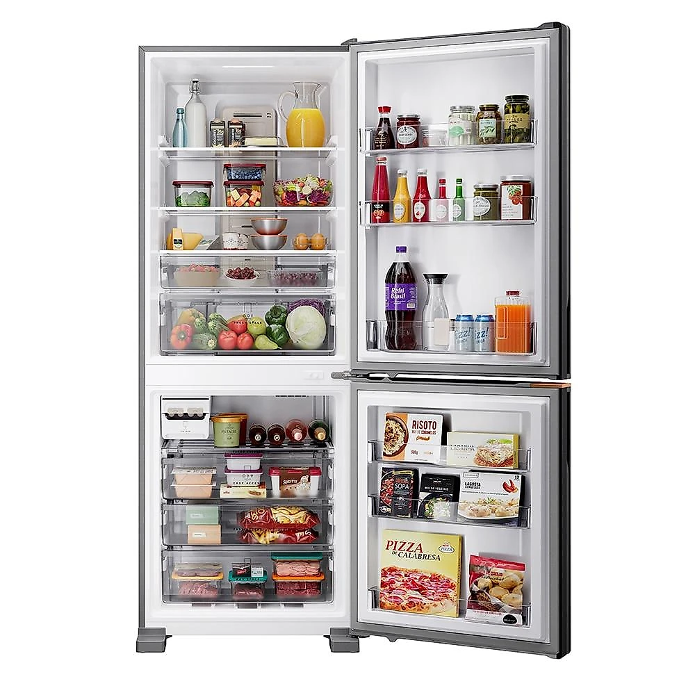 Geladeira Brastemp Frost Free Inverse B=Smart BRE66AK, 500 Litros, Inox - Bivolt