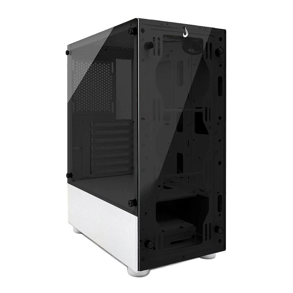 Gabinete Gamer Glass 06X Frost White ATX M-ATX ITX Branco Rise Mode