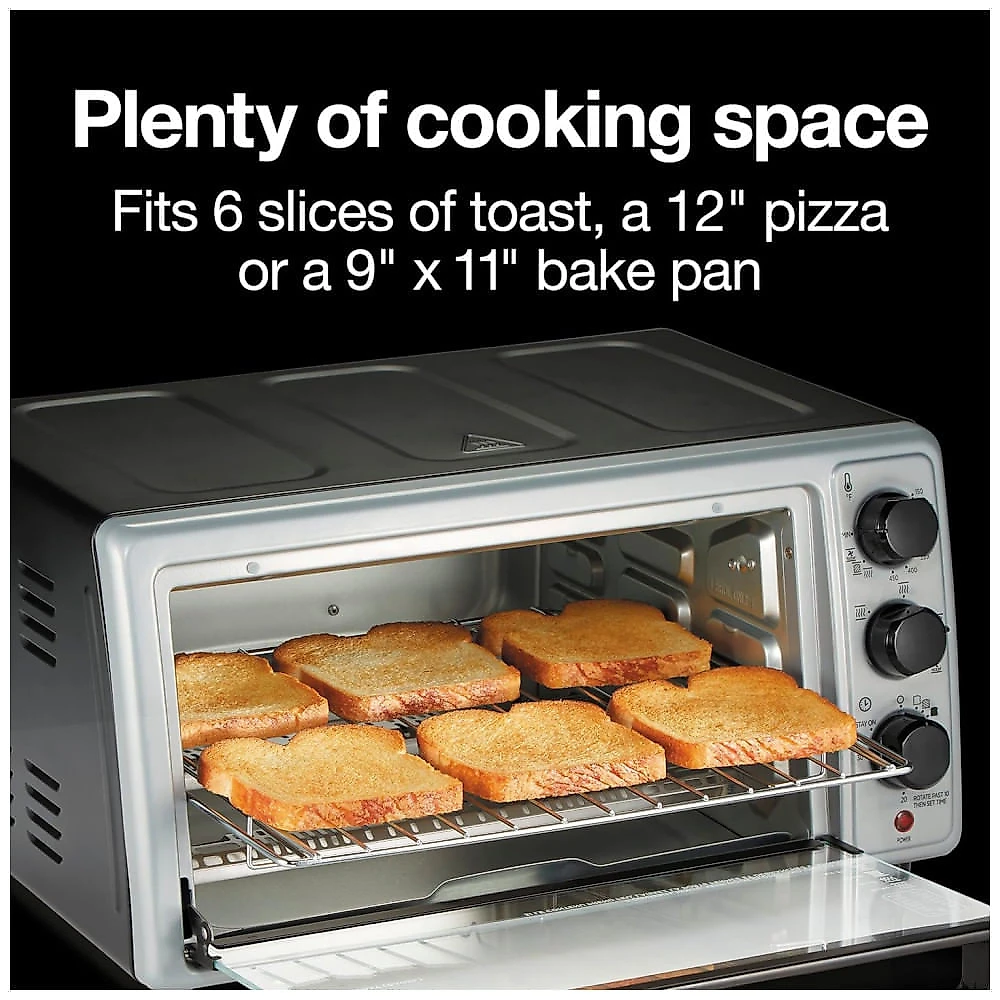 Forno Elétrico 6L Torradeira Air Fryer com 4 Funções, 110V, Proctor Silex 31275, Cinza