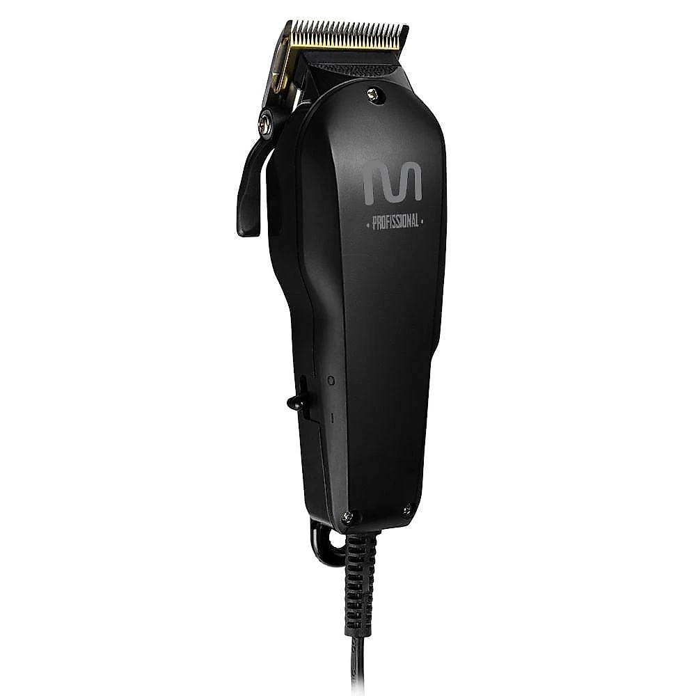 Cortador de cabelo profissional com lâmina titanium e acessórios 220v multi - eb037out [reembalado] preto