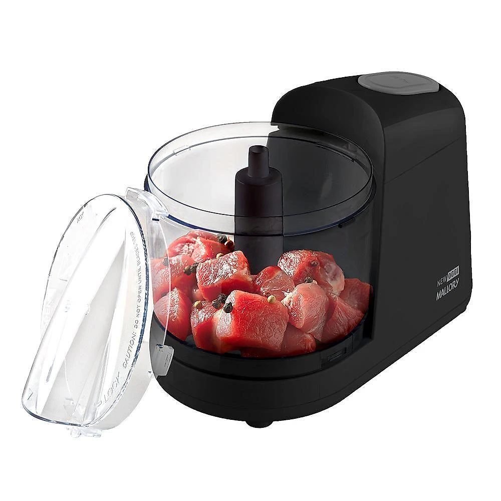 Mini Processador De Alimentos Mallory New Oggi Preto