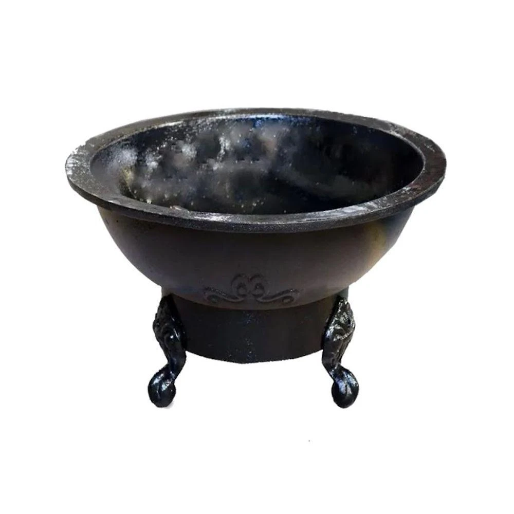 Lareira Externa Lenheiro Braseiro Ferro Fundido para Aquecer Ambientes Jardim 84cm Rig Fundidos