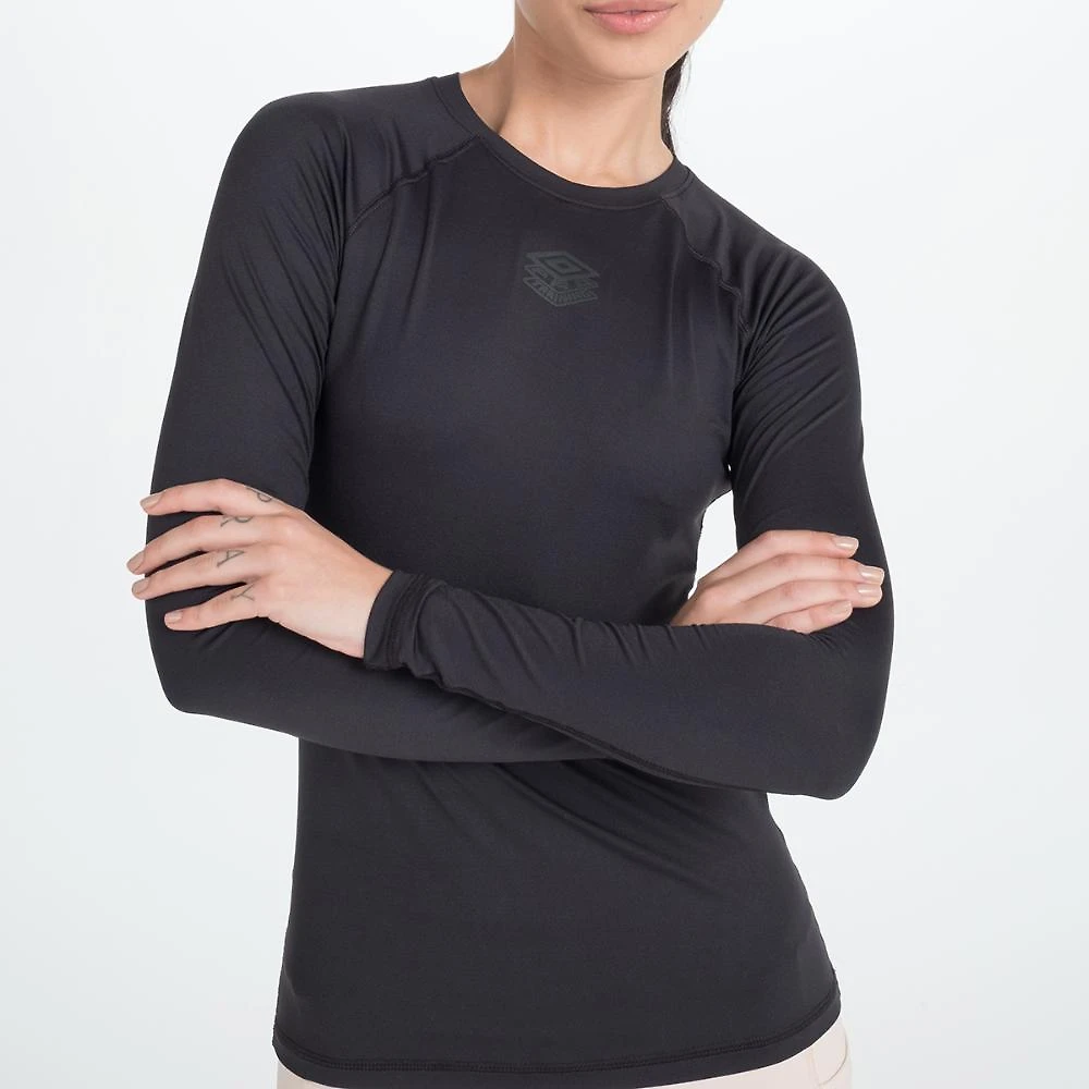 Camisa feminina umbro termica light fit