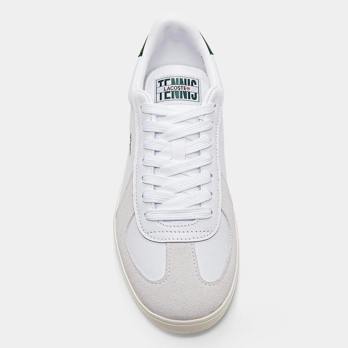 Miniatura Tênis Lacoste Baseshot Feminino Branco - 34