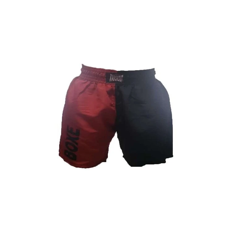 Calção Knockout P Boxe Masculino - Vermelho - VERMELHO
