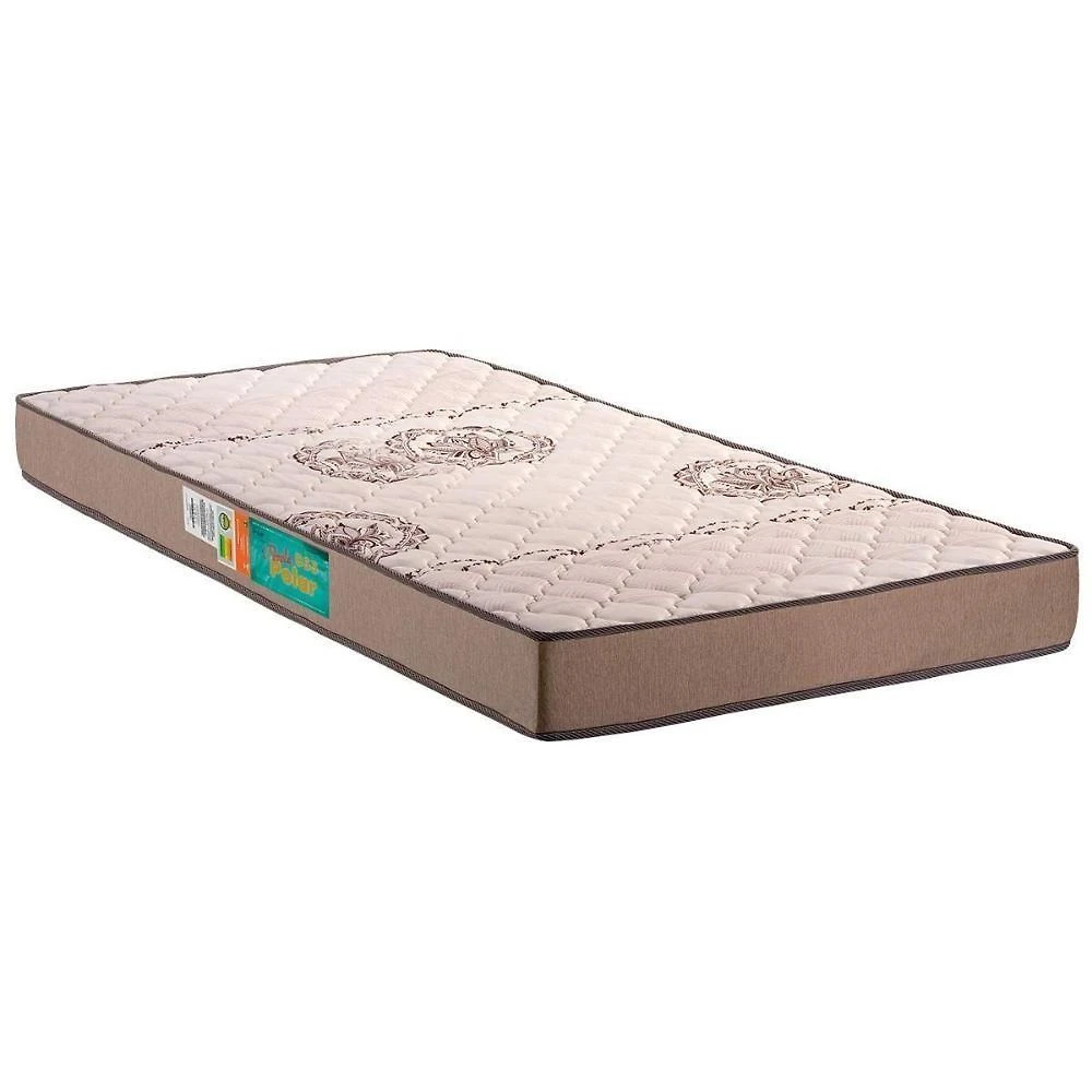 Colchão Solteiro Espuma D33 Pérola Clean (78x188x12) - Polar