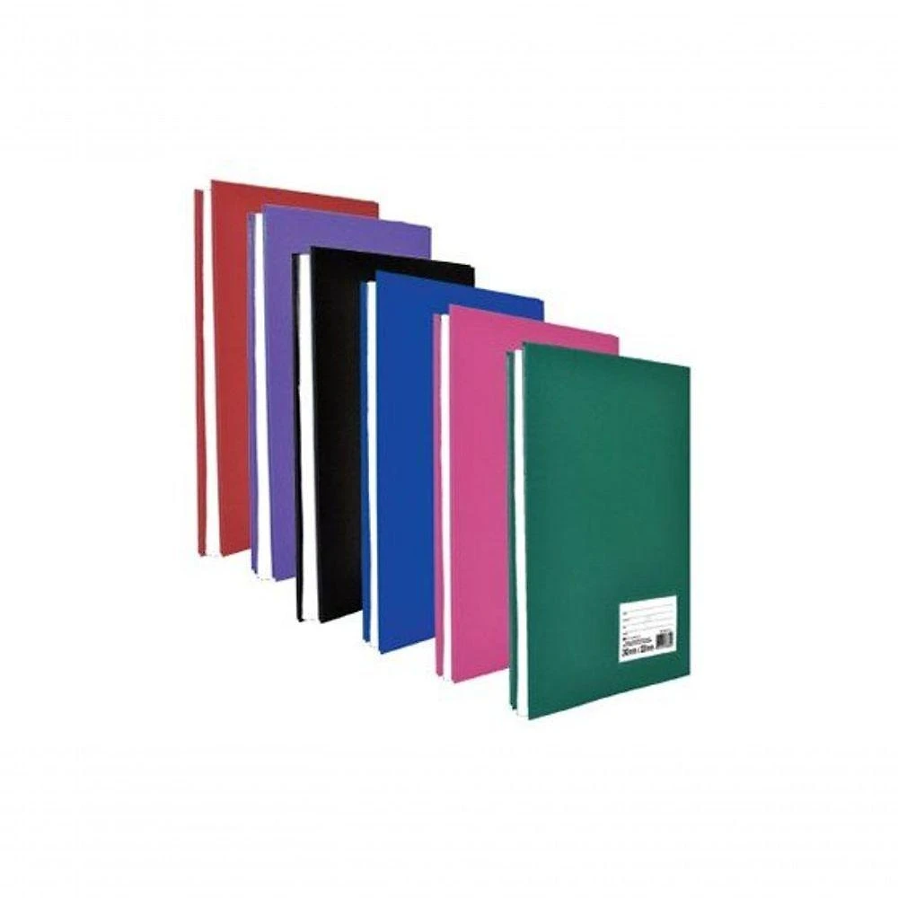 Pasta Catálogo DAC Percalux com Capa Resistente e 50 Envelopes Plásticos Médios para Documentos