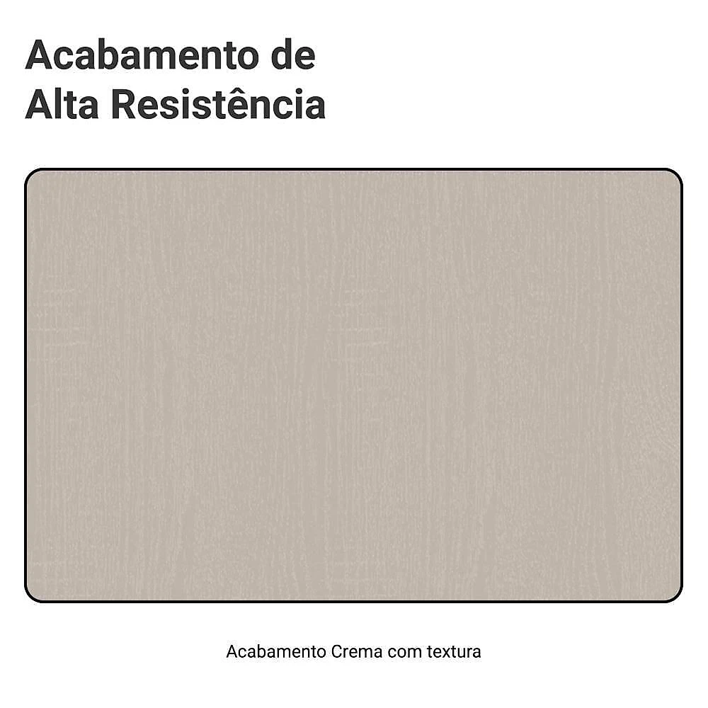 Armário Aéreo 60 Cm 1 Porta Basculante Nice Madesa Crema