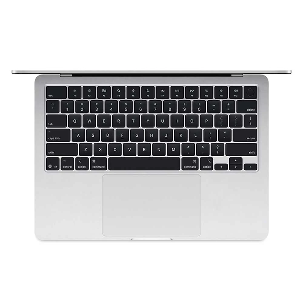 Notebook Apple MacBook Air 13,6" M4 (CPU de 10 núcleos, GPU de 8 núcleos, 16GB RAM, 256GB SSD) - Prateado Bivolt